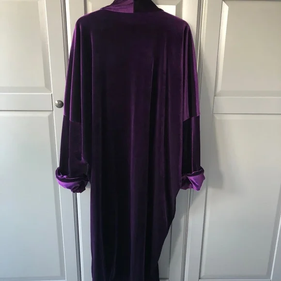 Bayliss & Knight- Rich Purple Duster/Opera/ Theatre Coat - Picture 3 of 9